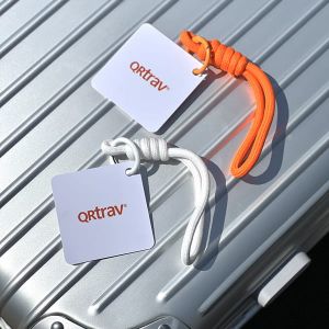QR code travel ID tag for suitcases and luggage